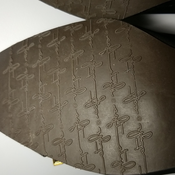 Soft Style brown vinyl block heels, women's size 7.5 - Picture 9 of 15